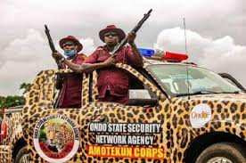 Ẹ̀ṣọ́ Amotekun nawọ́ gán afurasí ajínigbé 43 ní ìpínlẹ̀ Ondo