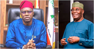 Atiku, Makinde at PDP NEC meeting