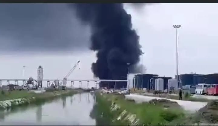 Dangote Headquarters Gutted By Fire