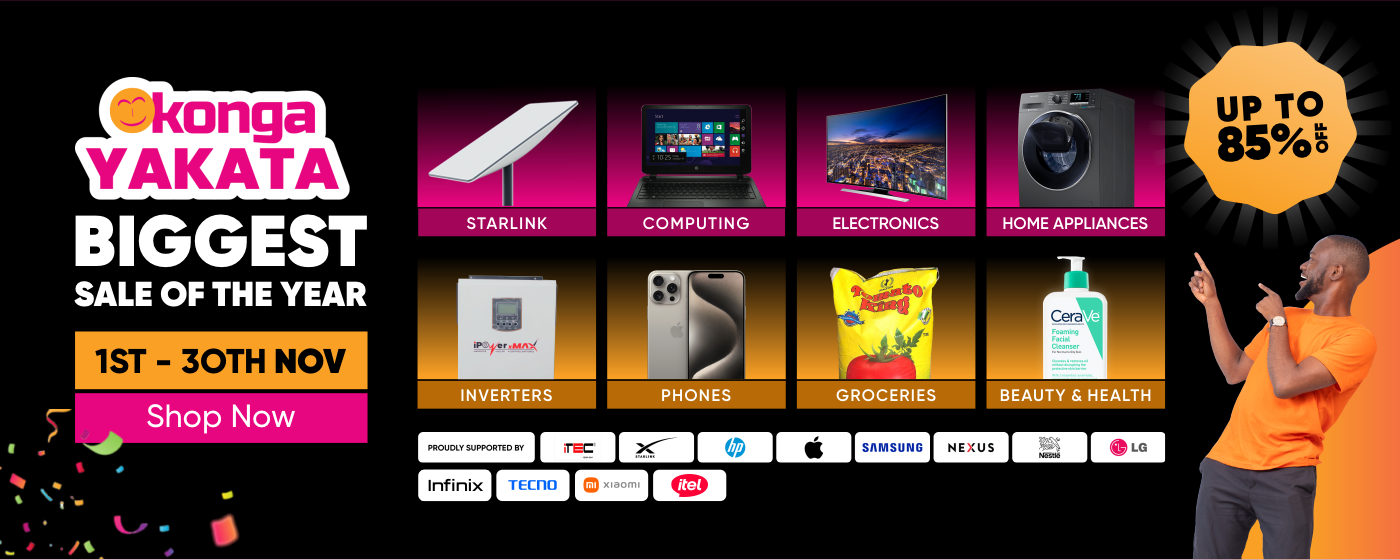 Huge discounts, exciting deals for shoppers at Konga Yakata 2024