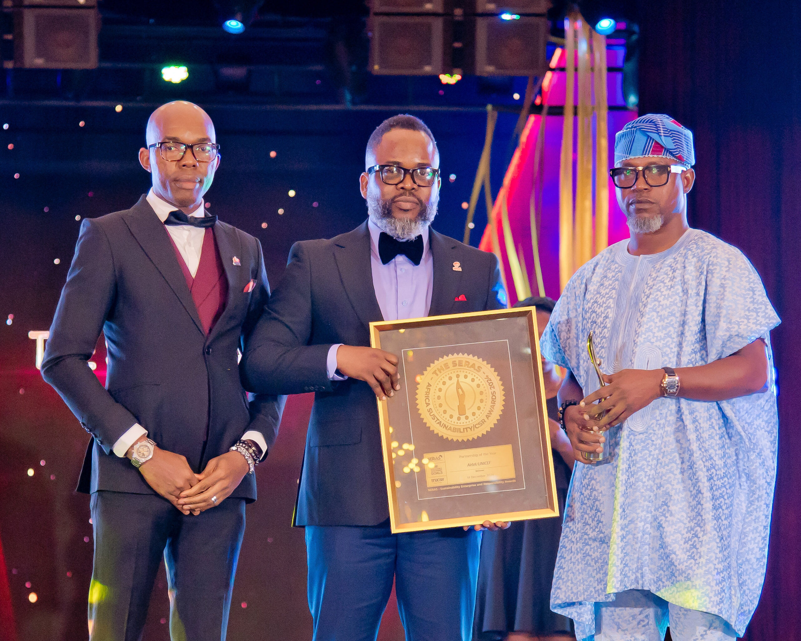 Airtel wins partnership of the Year Award at SERAS 2024