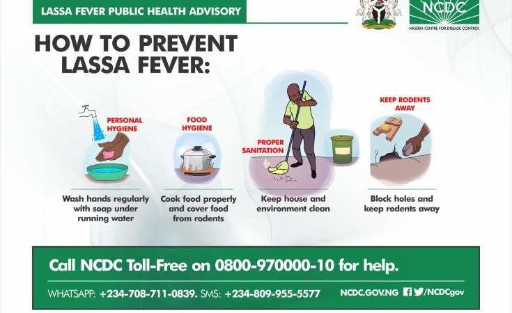 Nigeria activates emergency response as Lassa fever kills 190