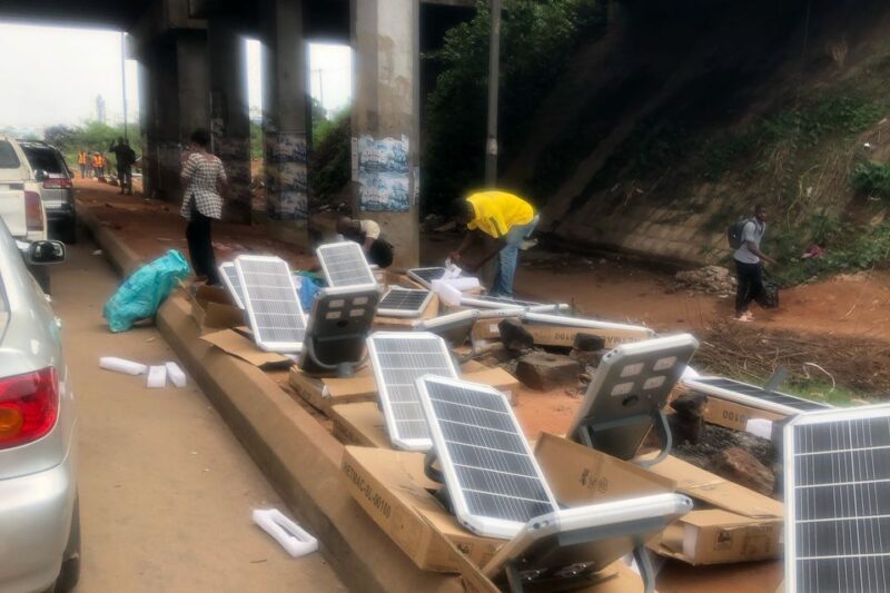 Highway attacks: Ogun Govt moves to curb crime, installs Solar Lights at Sagamu Interchange