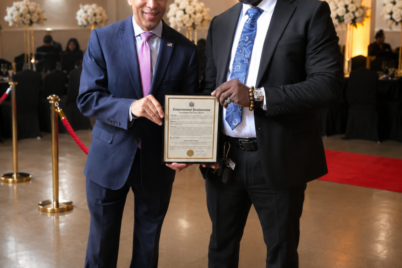 Nigerian receives U.S. Congressional recognition for promoting international economic cooperation