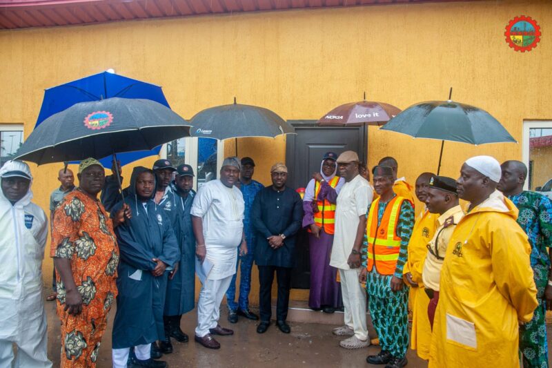 LSDPC rebuilds LASTMA Zone 25 office destroyed during #EndSARS, donates operational vehicles