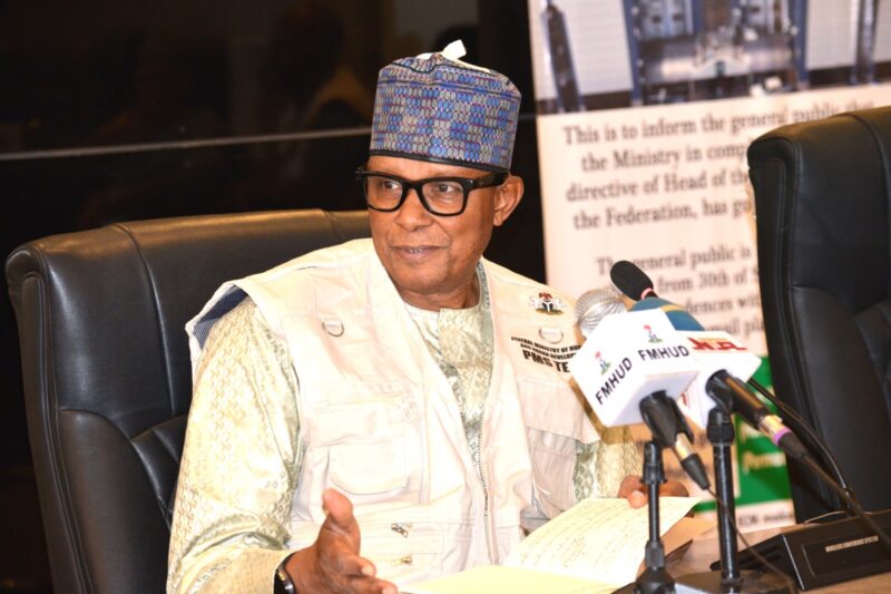 Ministry to relocate Allottees in defunct Dukpa Estate Gwagwalada