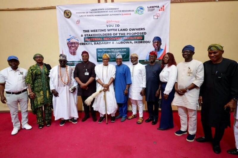 Lagos to build material recovery facilities in Erekiti, Agbowa, others